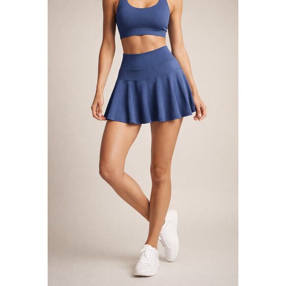 Old Navy Pants - Old Navy Go-Dry High-Waisted Skirt Skorts Activewear Logo Blue Women Size Medium